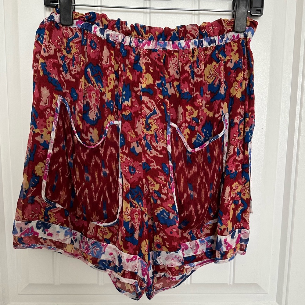 Isabel Marant Étoile Riolmy Abstract Patterned Mini Shorts - Picture 14 of 14